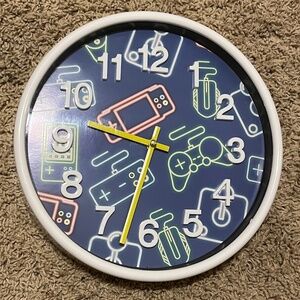 12 inch Gaming themed Clock